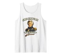 Andrew Jackson Old Hickory Presidential Portrait Tank Top