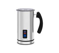 Andrew James Electric Milk Frother 5 in 1 - Electric Milk Steamer, Coffee Frother, Hot Chocolate Maker, Velvetiser Heater Jug, 300ml 500W Non-Stick, Simple One-Touch Operation