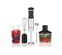 Andrew James Hand Blender with Digital Display in Silver Andrew James Silver