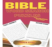 Andrew Jeffrey Bible Wordsearch Puzzles Paperback Book Andrew Jeffrey Multicolor