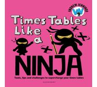 Andrew Jennings Times Tables Like a Ninja Paperback Book Andrew Jennings Multicolor