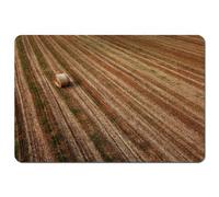 Andrew Lee Aerial View Of Hay Bale Fields (Placemat) / Default Title