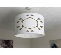 Andrew Lee Ancient Egyptian Lotus Motifs (Ceiling & Lamp Shade) / 45Cm X 26Cm / Lamp Shade