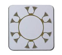 Andrew Lee Ancient Egyptian Lotus Motifs (Coaster) / Default Title