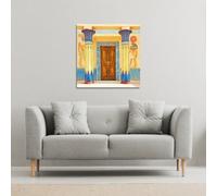 Andrew Lee Ancient Egyptian Writing (Canvas Print) / 61 X 61 X 4Cm