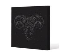 Andrew Lee Aries Zodiac Sign (Canvas) / 101 X 101 X 4Cm