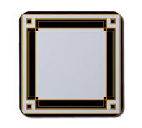 Andrew Lee Art Deco Black & Gold (Coaster) / Default Title