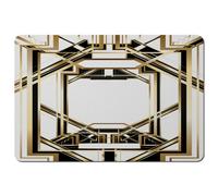 Andrew Lee Art Deco Golden Black Frame (Placemat) / Default Title