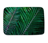ANDREW LEE ART . HOME . LIVING green leaves, abstract flora texture (Bathmat)