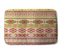 Andrew Lee Aztec American Indian Pattern (Bath Mat) / Default Title