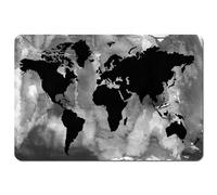 Andrew Lee Black And White World Map (Placemat) / Default Title