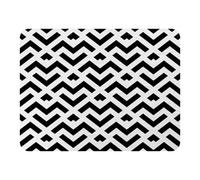 Andrew Lee Black & White Geometric (Blanket) / Default Title
