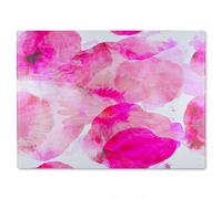 Andrew Lee Bo Ho In Pink Glass Chopping Board Benjamin Tate Design Natural One Size