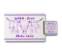 Andrew Lee Boho Chic Native American (Placemat & Coaster Set) / Default Title