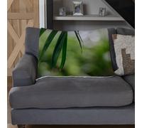 Andrew Lee Closeup Of Green Palm Leaf (Blanket) / Default Title