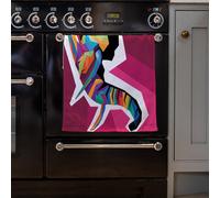 Andrew Lee Colorful Illustration Of Elephant Head In Wpap Style (Kitchen Towel) / Default Title