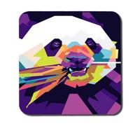 Andrew Lee Colorful Pop Art Of Panda (Coaster) / Default Title