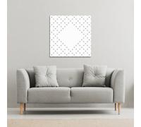 Andrew Lee Crosses & Diamonds (Canvas Print) / 114 X 114 X 4Cm