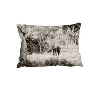 Andrew Lee Cushions - Elephant Jungle (Cushion) / 45Cm X 30Cm