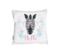 Andrew Lee Cushions - Hello Zebra (Cushion) / 60Cm X 60Cm