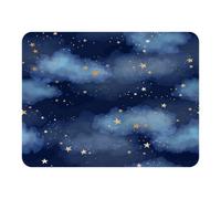 Andrew Lee Dark Blue Sky With Gold Foil Constellations (Blanket) / Default Title