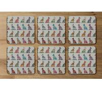 Andrew Lee Egyptian Cats (Coaster) / Default Title