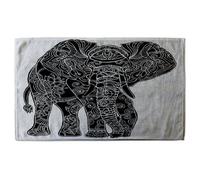 Andrew Lee Elephant Silhouette (Bath Towel) / Default Title