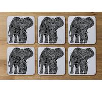 Andrew Lee Elephant Silhouette (Coaster) / Default Title