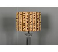 Andrew Lee Eye Of Horus, Pharaoh, Flowers, Pyramid, Bird, Ankh (Ceiling & Lamp Shade) / 45Cm X 26Cm / Ceiling Shade