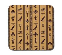 Andrew Lee Eye Of Horus, Pharaoh, Flowers, Pyramid, Bird, Ankh (Coaster) / Default Title