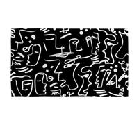 Andrew Lee Faces, Masks And Geometric Shapes Repeating (Kitchen Towel) / Default Title