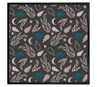 Andrew Lee Floral Magic Eyes (Picutre Frame) / 12X12" / White