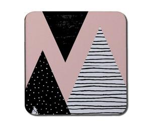 Andrew Lee Geometric Triangles (Coaster) / Default Title