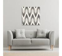 Andrew Lee Geometric Zig Zag (Canvas Print) / 77 X 77 X 4Cm
