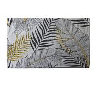 Andrew Lee Gold & Black Leaves (Kitchen Towel) / Default Title