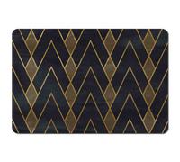 Andrew Lee Gold Geometreic Lines (Placemat) / Default Title