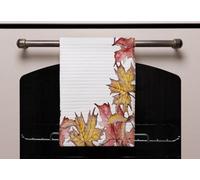 Andrew Lee Gold & Purple Leaves (Kitchen Towel) / Default Title