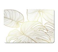 Andrew Lee Golden Botanical Line Art Placemat Set / Default Title