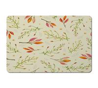 Andrew Lee Green Branches On Light Background (Placemat) / Default Title