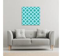 Andrew Lee Green Cool Boho Chic Summer (Canvas Print) / 101 X 101 X 4Cm