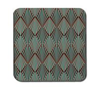 Andrew Lee Green Geometric Rays (Coaster) / Default Title