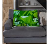 Andrew Lee Green Leaf Background Abstract Of Nature (Blanket) / Default Title