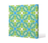 Andrew Lee Green Optimal Boho Chic (Canvas Print) / 46 X 46 X 4Cm