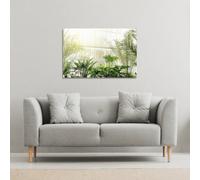 Andrew Lee Green Plants In Botanical Gardens (Canvas Print) / 61 X 41 X 4Cm