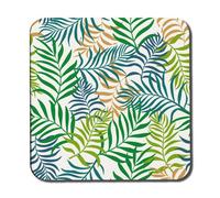 Andrew Lee Green Tropical Palm Leaves (Coaster) / Default Title