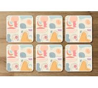 Andrew Lee Hand Drawn Various Shapes And Doodle Objects (Coaster) / Default Title