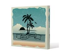 Andrew Lee Hello Summer (Canvas Print) / 90 X 90 X 4Cm