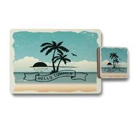 Andrew Lee Hello Summer (Placemat & Coaster Set) / Default Title