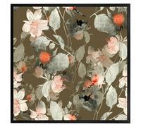 Andrew Lee Imprint Fantastic Paint Bouquet (Picutre Frame) / 20X20" / White