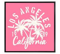 Andrew Lee Los Angeles California (Picutre Frame) / 20X20" / White